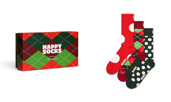 Zestaw skarpetek Happy Socks - Holiday Classics (3 pary)