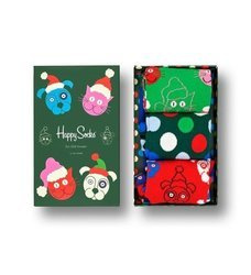 Skarpety Happy Socks - Gift Box Santa Animals (3 pary)