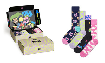 Zestaw skarpetek Happy Socks - Happy In Wonderland Gift Set (4 pary)