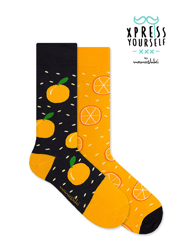 Skarpety Nanushki - Crazy Orange