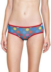 Majtki Happy Socks - Figi Big Dots Mesh Navy Blue