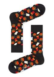 Skarpety Happy Socks - Hamburger Black