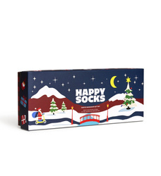 Świąteczne Skarpety Happy Socks -  Santa's Workshop (4 pary)