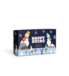 Świąteczne Skarpety Happy Socks - Snowman Gift Set (3 pary)