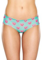 Majtki Happy Socks - Figi Smiley Heart Mesh Hipster