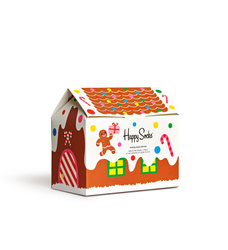 Świąteczne Skarpety Happy Socks - Holiday Time (4 pary)