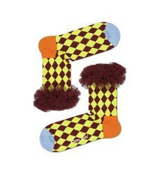 Skarpety Happy Socks - Harlequine Tulle Half Crew